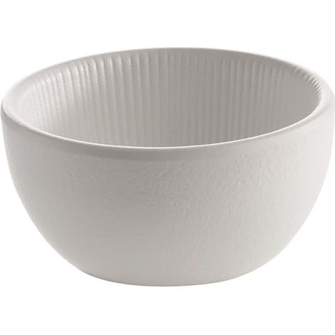 Coupelle mélamine Ø 7 cm hauteur 3,5 cm blanc/beige (1/5)