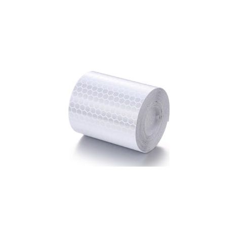 Blanc 5cm 3M pour coller et couper - ruban réfléchissant résistant aux intempéries - ruban adhésif d'avertissement, réfléchissant et auto - adhésif - marquage sécurisé (1/4)