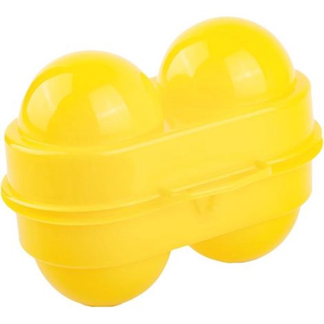 Kompakter Eierkarton für 2 Eier Robuster und praktischer Schutz für unterwegs (1/5)