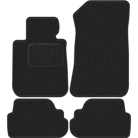 Alfombrillas de terciopelo para coche: BMW Serie 1 E88 descapotable (2004-2011) antracita (1/5)