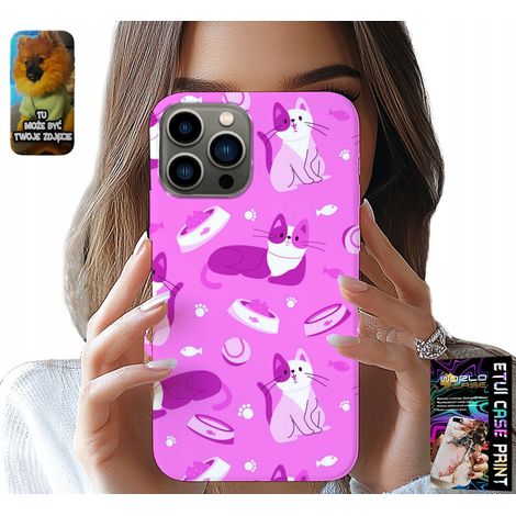Hülle für iPhone 13 Pro – Katzenmotiv, Katzenmuster, Schutzhülle (1/5)