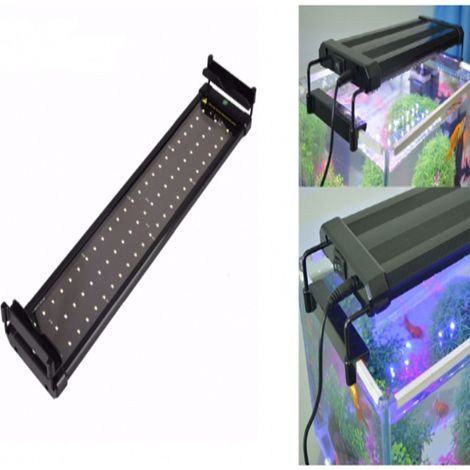 Lampada 20w Luce Bianca Blu Lunare Plafoniera 120-150cm Acquario Bordo Vasca