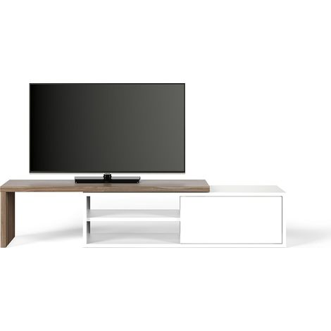 Symbiosis Move Mobile TV , Noce e Bianco, 110x35x32 cm (1/5)