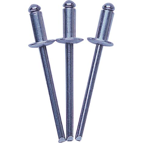 rivet alu acier - 10 x 32 mm - boite de 200 - agi robur 353022