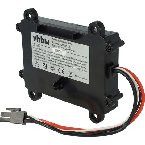 vhbw Akku kompatibel mit Bosch Indego XS 300, S 500 Rasenmäher (2000mAh 18V Li-Ion)