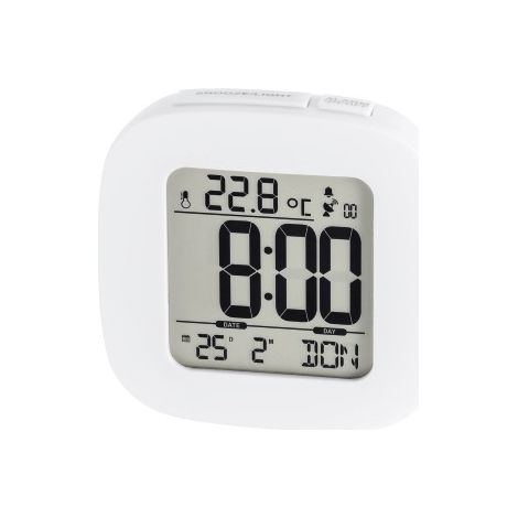 hama Réveil radiopiloté RC 45, blanc (186372)