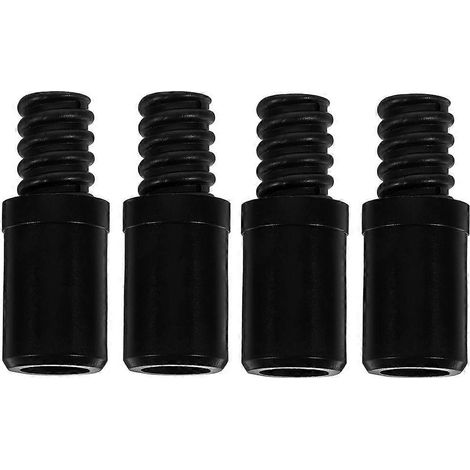 4 embouts adaptateurs pour rallonge de balai, embouts filetés en plastique pour manche, embouts de réparation pour balai