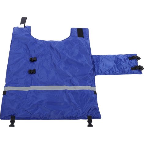Manteau en tissu Oxford pour veaux, bandes réfléchissantes, vêtements chauds pour veaux nouveau-nés, fournitures agricoles. (1/5)