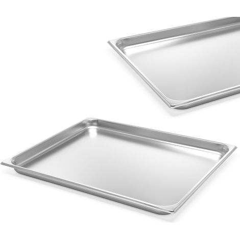Contenedor GN 2/1, acero inoxidable, Profi Line, altura 20 mm - Hendi 801154