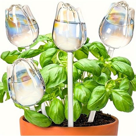 Système d'arrosage automatique pour sapin de Noël en 3 pièces : contrôleur d'irrigation et kit de goutte-à-goutte transparent