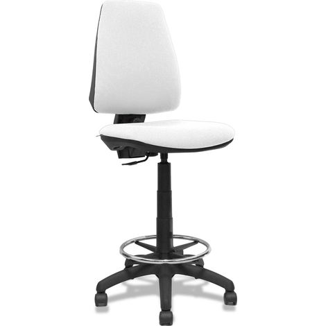 Taburete Piqueras y Crespo CPB10RN Blanco PVC