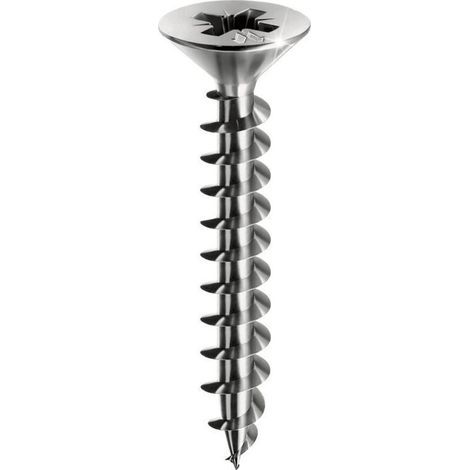 Vis terrasse inox panelvit tête fraisée empreinte pz - Diamètre : 5 mm - Filetage : Total - Longueur : 50 mm - (1/3)