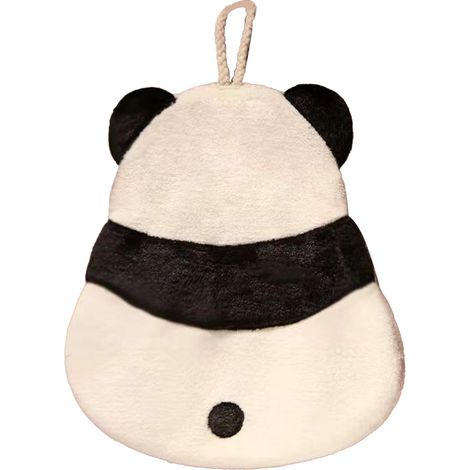 Hängendes Küchenhandtuch für Kinder – Dick und saugfähig mit niedlichem Panda-Motiv – Ideal für Zuhause (1/5)