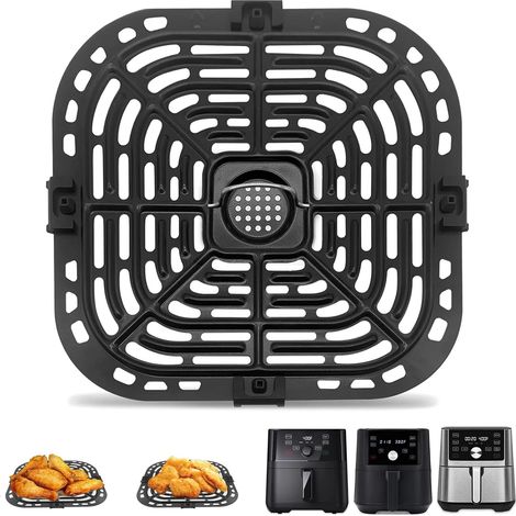 Accessori per friggitrice ad aria per Instant Pot Vortex Plus 6 in 1 5,7 QT 6 QT Gourmia GAF735 6 QT, parti di ricambio, lavabili in lavastoviglie (1/4)