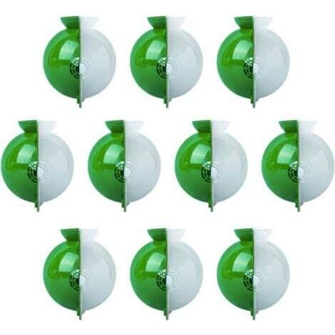 Lot de 10 boîtes de propagation de plantes à haute pression pour coupe, greffage, enracinement, boîte de jardin, arbre à haute altitude, pressage, enracinement, propagateur, boule de (1/4)