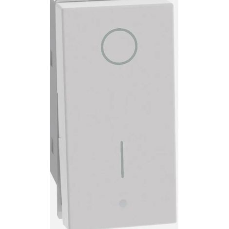 Interruttore bipolare Compatibile con Bticino MatixGo - Biesse - Tipo JW4002