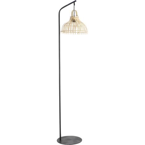 dkd-home-decor S3020949 lampadaire doré 40x40x160 cm (1/4)