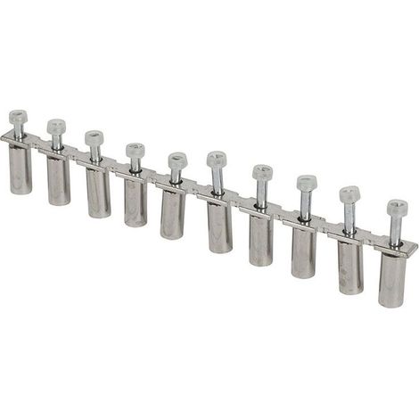 Barette de jonction sécable 10 voies pour borne à vis 16 mm2 et 25mm2 - IMO (1/2)