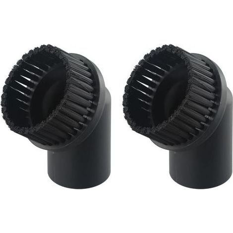 2 Pièces d'aspirateur Tête de Brosse Ronde en polypropylène Diamètre intérieur 44 mm pour aspirateurs industriels (1/4)