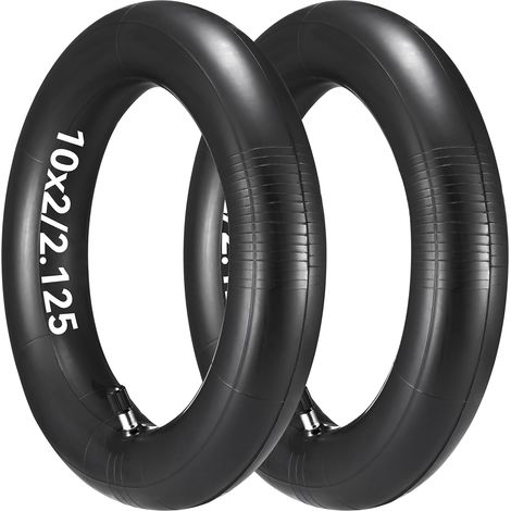 Chambre à Air 10 Pouces 10x2/2.125 Trotinette Électrique, Valve Droite, Double Épaisseur, Pour Xiaomi 4/4 Pro, pour Xiaomi M365/Pro/Pro 2/1S/Essential/Mi 3–10 Pouces, pour Pneu 250x54 (1/5)