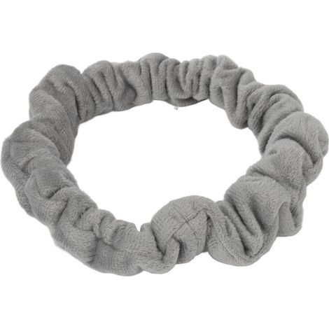 Lot 2 Bandeau Curl Sans Chaleur Gris Doux Fixation Anti-Frisottis pour Cheveux, Rouleau Coiffure de Nuit, Élastique Velours (1/5)