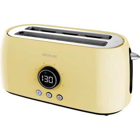 Grille-pain Numérique Jaune 1500W 2 Fentes (1/2)