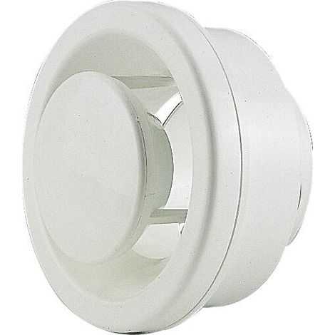 Bouche d'extraction à sceller - pour V.M.C - Virole de scellement 125 mm
