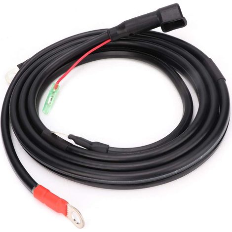 Außenbordmotor-Batteriekabel, 2 m Batteriekabel, kompatibel mit Yamaha Parsun Powertec 30-85 PS Außenbordmotoren