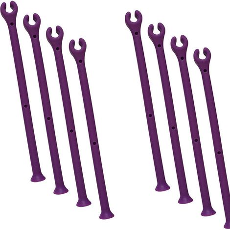 Porte-Verres - Support Réglable Pour Verres À Vin Et Flûtes À Champagne - Compatible Tous Lave-Vaisselle - Silicone Sans BPA - 8 Pièces (1/5)