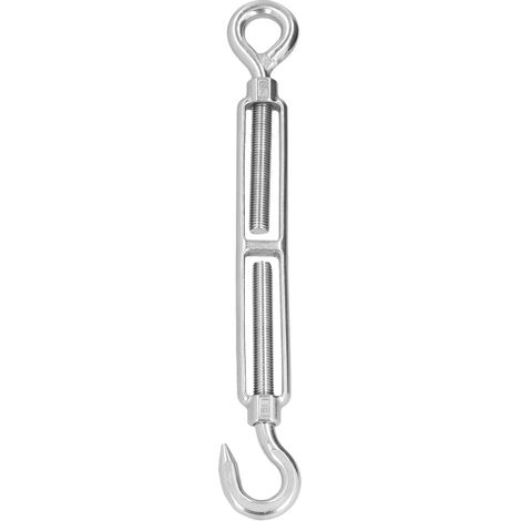 Tendeur de câble en acier inoxydable 304 M16, ridoir réglable avec crochet, type OC, accessoire de gréement (1/5)