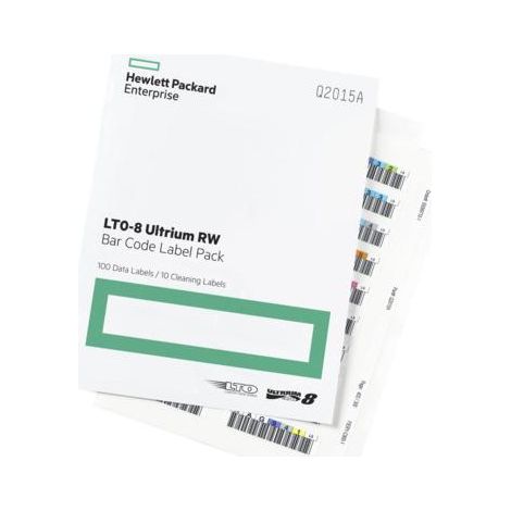 HP Enterprise LTO-8 Ultrium RW Bar Code, Q2015A