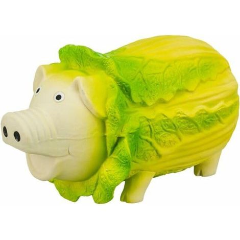Trixie Cochon jouet chien vert clair 23 cm latex