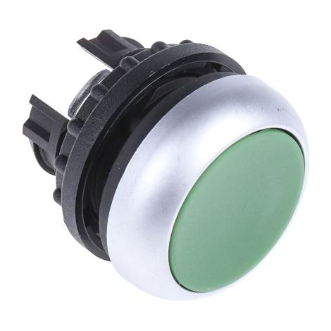 Tête de bouton poussoir Eaton, Eaton Moeller Vert, Ø découpe 22mm, Momentané ( Prix pour 1 )