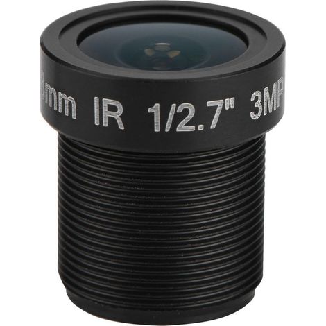 Objectif de caméra CCTV 2,8 mm 3 millions de pixels 1/3" Prisme IR 5 couches pour caméra réseau. (1/5)
