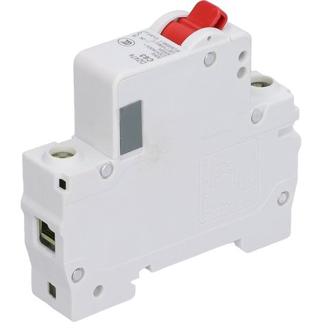 Disjoncteur miniature monophasé, protection contre les fuites de courant basse tension, interrupteur à air 230 V/400 V, 63 A, DZ47s C63