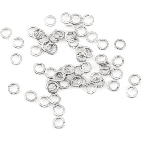 Vis à tête hexagonale creuse M3 en acier inoxydable 304 avec écrous hexagonaux et rondelles assortis (tête cylindrique) (1/5)