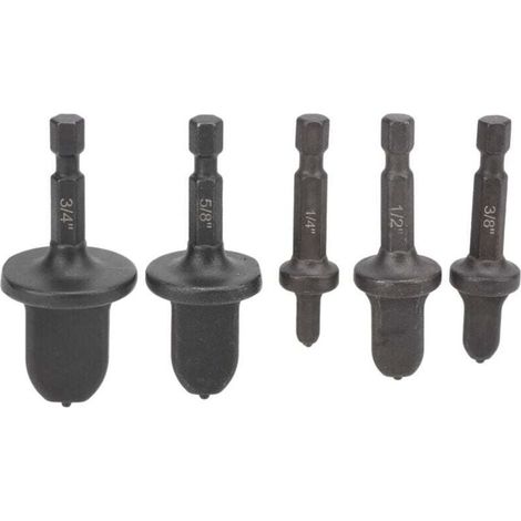 Tube Expanseur en Cuivre Extenseur de Tube en Cuivre Tige Hexagonale Kit de Réparation 1/4" 5/8" 1/2" 3/8" 3/4" (1/4)