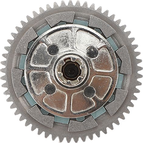 Kit d'arbre de transmission avec levier central 57T, pièces détachées pour voiture RC ARRMA 1/10 4x4 Vorteks, bleu ciel (1/5)