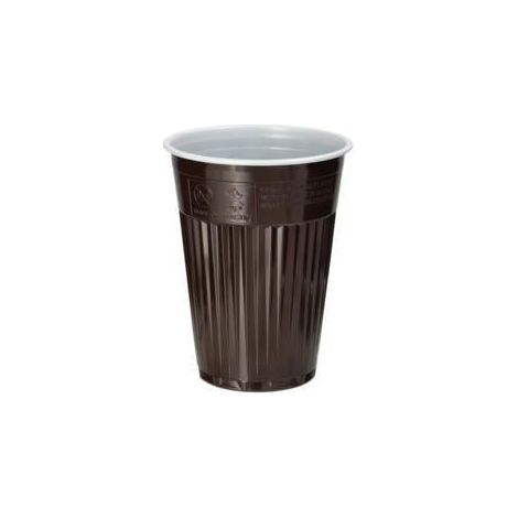 PAPSTAR Thermobecher 90349 0,18l PS braun 100St.