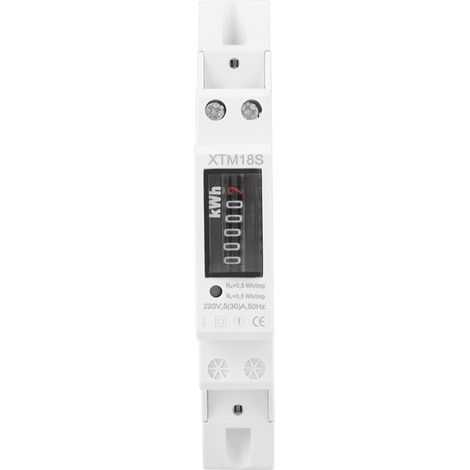 Einphasiger 1P-Zähler XTM18S, 5 A, 220 V (1/5)