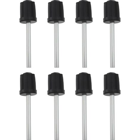 Lot de 8 cosses de 19 mm pour auvent de tente, connecteur de 50 x 5 mm, pour camping-car, caravane, auvent, tente, jardinage, escaliers d'exposition (1/5)