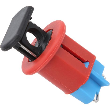Dispositif d'isolation à boucle de type bouton-poussoir avec verrouillage de disjoncteur électrique à goupille orientée vers l'intérieur (1/5)