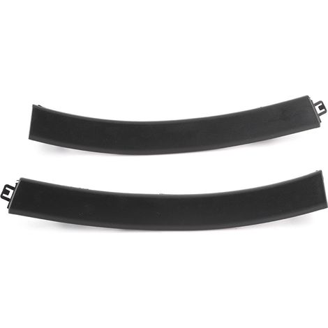 Juntas de rejilla para parachoques - Embellecedor delantero ABS negro para Honda CR-V 2007-2011 - Par (71108-SWA-000/71103-SWA-000) (1/5)