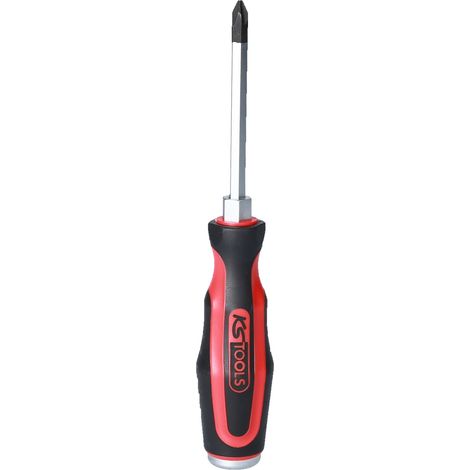 KS Tools ERGOTORQUEmax Schlagkappen-Schraubendreher, PH2, 185 mm lang (1/4)