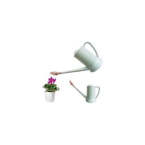 2-Liter-Gießkanne, langer Ausguss, abnehmbarer Kunststoff-Sprinkler, leichte Wassersprühflasche für drinnen und draußen, Garten, Zimmerpflanzen, Blumen, Bonsai - Crezuo
