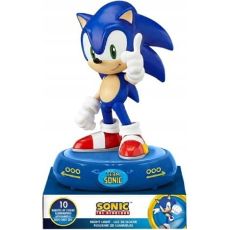 Sonic 3D LED-Lampenfigur für ein Kinderzimmer