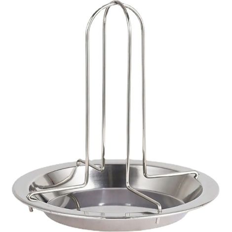 Filiyano-Rôtissoire à poulet BBQ pour poulet parfaitement grillé argent KLB (1/4)