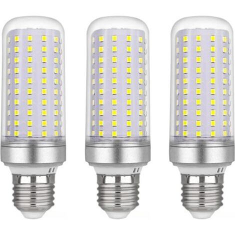 E27 LED-Maiskolbenlampe, 30 W, AC 175–265 V, Kaltweiß (6000 K), 2500 lm, nicht dimmbar, entspricht einer 300-W-Halogenlampe, LED-Maiskolbenlampe für Kronleuchter, Deckenleuchten, Tisch- und Stehlampen