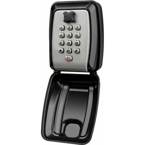 Etanche Boite à Clés Sécurisée Boite à Clefs Murale Coffre Clef Exterieur Boitier Clefs Securise Coffre Fort a Clef Mural Key Safe Box-Partagez L'accès à Vos Clés en Toute Sécurité Noir 1219562mm, (1/5)