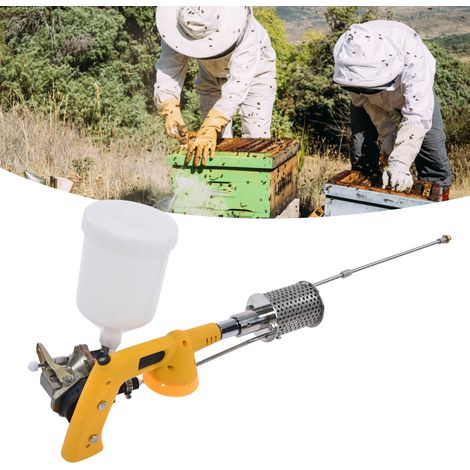 Pulvérisateur à propane avec vaporisateur d'acide oxalique pour gestion des mites en apiculture - Kit complet (57 cm) pour fumigation professionnelle (1/4)